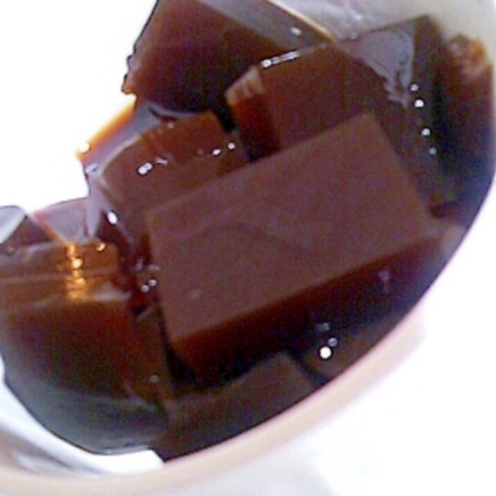 糖質制限 寒天で作る簡単コーヒーゼリー レシピ 作り方 By ラムちゃん1224 楽天レシピ